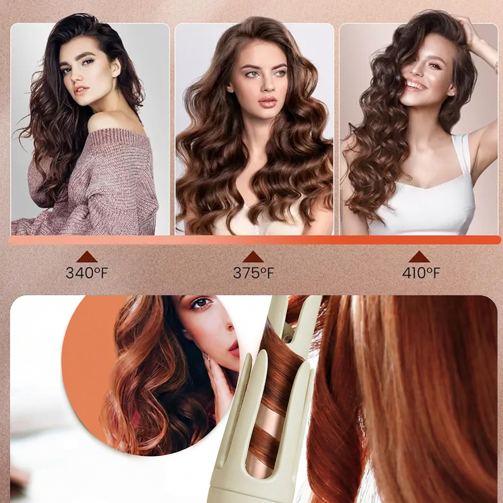 🎉 New Year Special Offer: 60% OFF 💖 Next-Gen Automatic Ceramic Heated Curling Wand