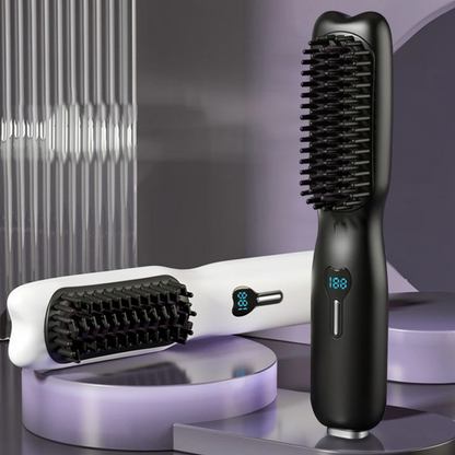 🎁2026 Hot Sale💖Cordless Ceramic Heated Hair Straightening Comb – All-New Upgraded Version