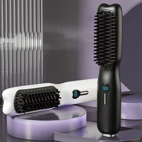 🎁2026 Hot Sale💖Cordless Ceramic Heated Hair Straightening Comb – All-New Upgraded Version
