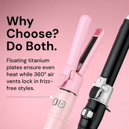 🎉 New Year Special Offer: 50% OFF 💖Professional Digital Curling Wand ✨💁‍♀️ Precise temperature control for smooth, long-lasting curls