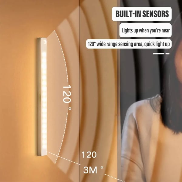 🎁Last Day Buy 2 Get 1 Free💡 Punch-free Smart Sensor Magnetic Rechargeable LED Lights