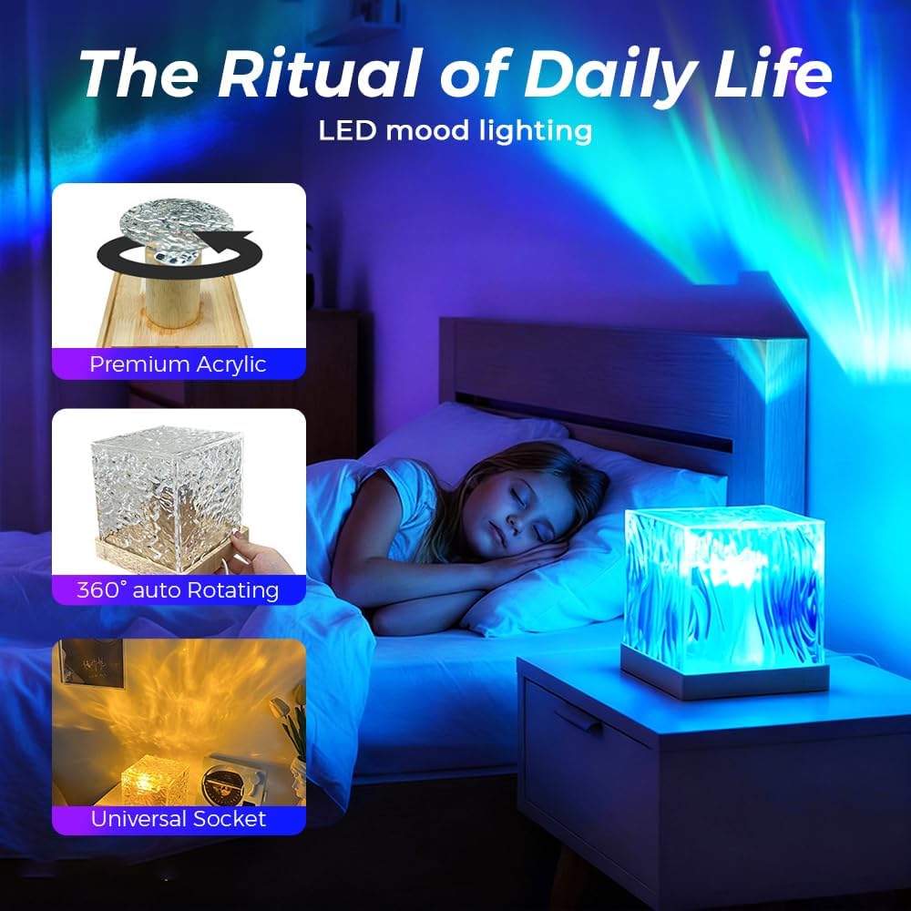 Northern Dreamscape Projector, 2026 New16 Color Aurora Light Projector, Mood Lighting for Bedroom, Perfect Gifts for Teens, Aurora Lamp for Decoration