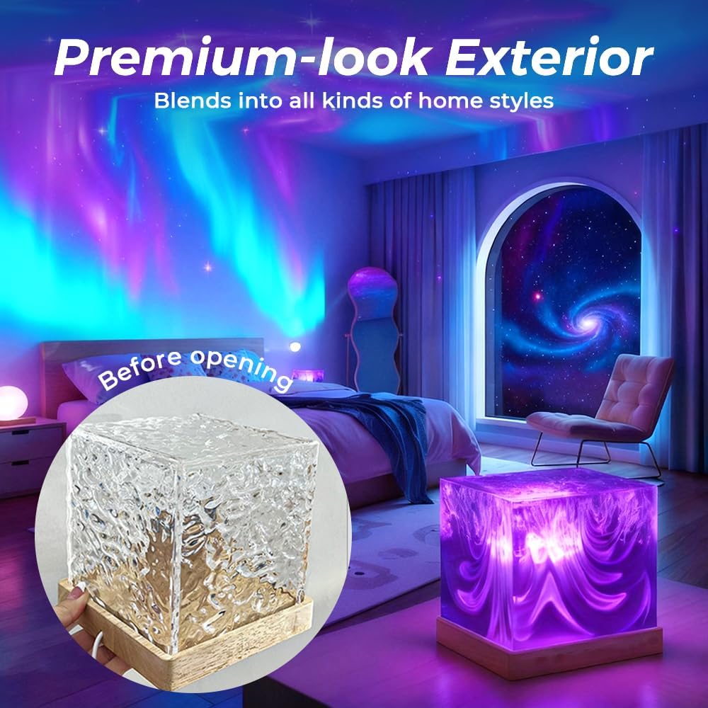 Northern Dreamscape Projector, 2026 New16 Color Aurora Light Projector, Mood Lighting for Bedroom, Perfect Gifts for Teens, Aurora Lamp for Decoration