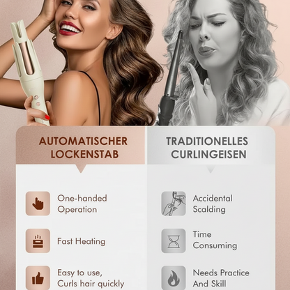 🎉 New Year Special Offer: 60% OFF 💖 Next-Gen Automatic Ceramic Heated Curling Wand