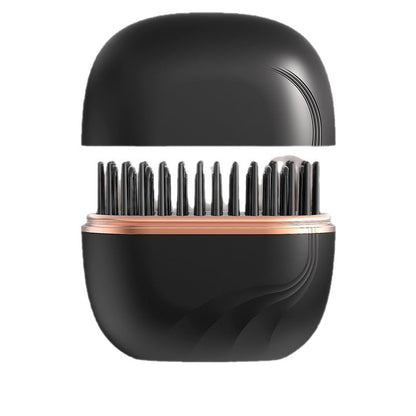 Mini Wireless Hair Straightener Comb – Portable Rechargeable Hair Styling Brush | Safe Heat, Smooth & Frizz-Free Hair