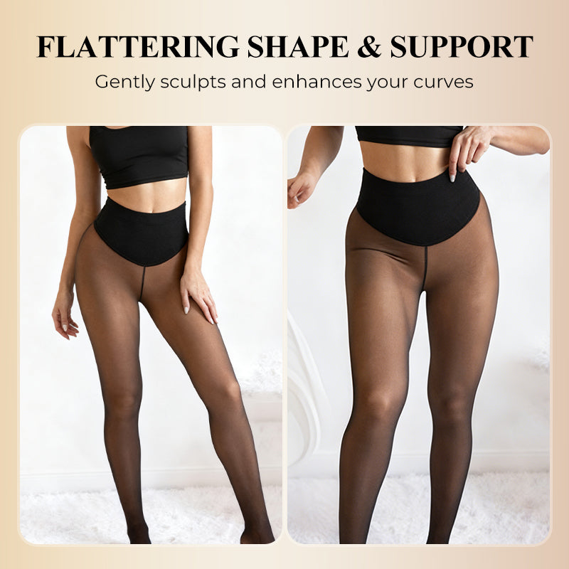 ❄️ Hot Sale! 50% Off! ⚡ Over 50,000 sold! ✨ Single-seam shaping fleece leggings. Warm and slimming. 💕