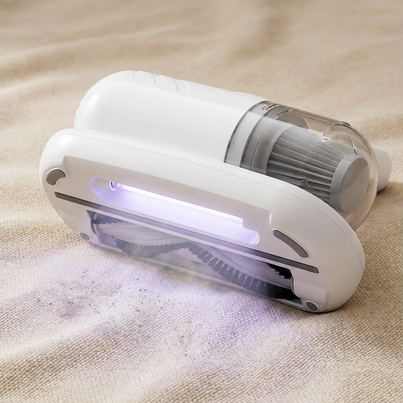 🔥Flash Sale(🚀50%OFF) - ONLY $28.86!!⚡50K+ SOLD!💝Bed Vacuum Cleaner with UV-C Light