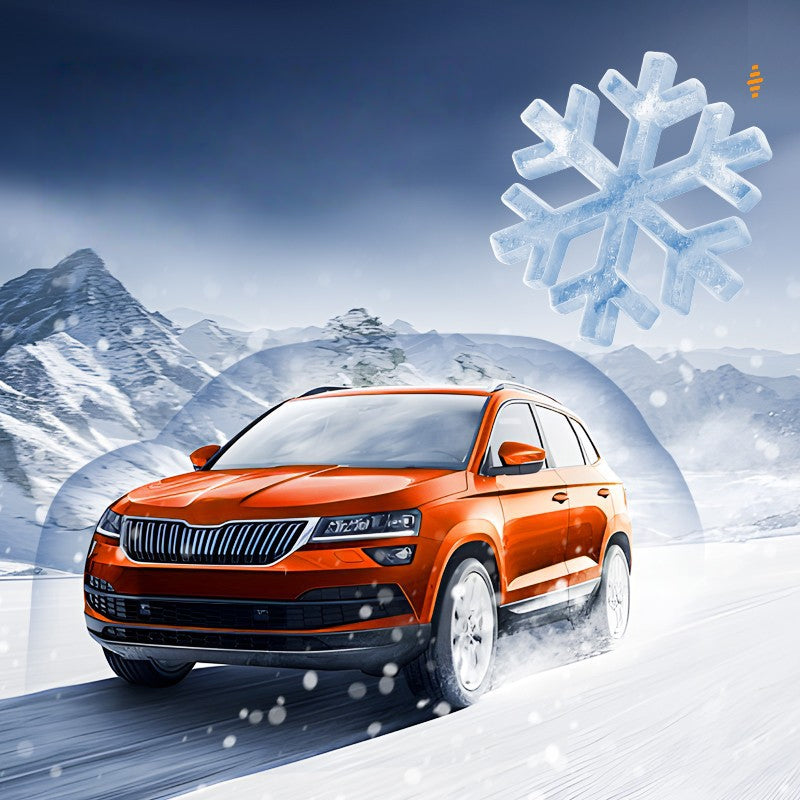 Powerful De-icing Spray for Car Windshields